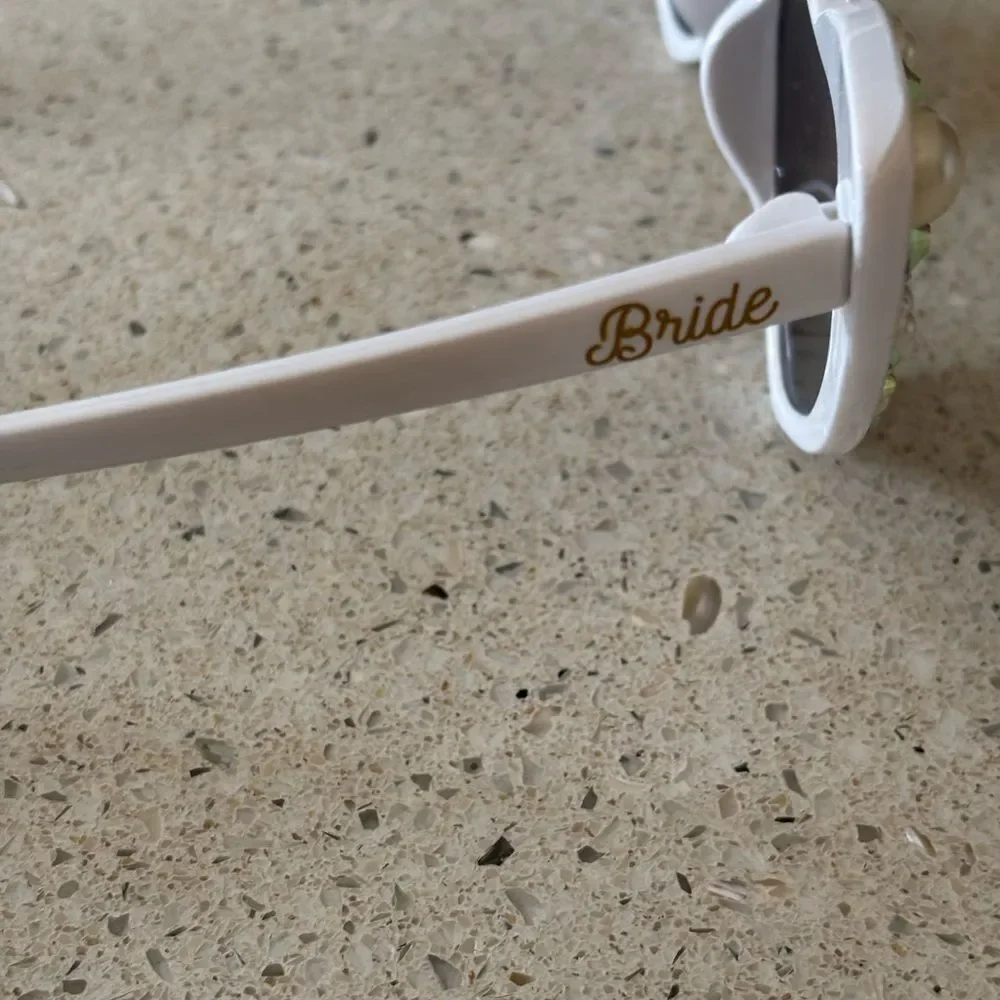 Heart-Shaped Novelty Sunglasses, bride and groom photo prop